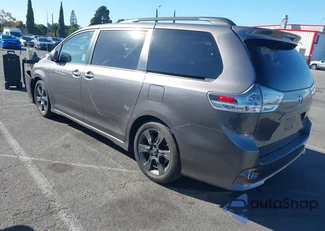 2015 Toyota Sienna Se 8 Passenger from USA, damaged, VIN 5TDXK3DC3FS661462